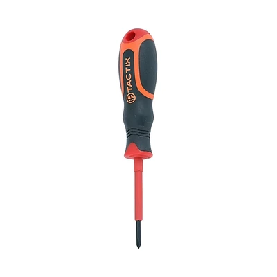 Gambar Tactix Obeng Plus Dengan Gagang Insulasi 2 X 100 mm