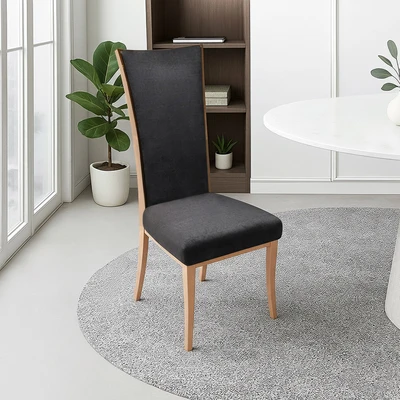 Gambar Informa Fabele Kursi Makan Fabric - Abu-Abu
