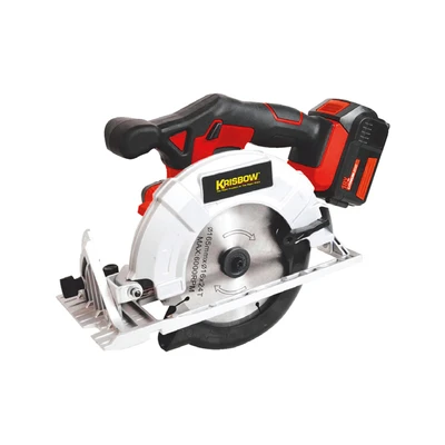 Gambar Krisbow Gergaji Sirkular Cordless 165 Mm 18 V