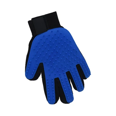 Gambar Paws N Tail Sarung Tangan Grooming 17x23.5cm - Biru
