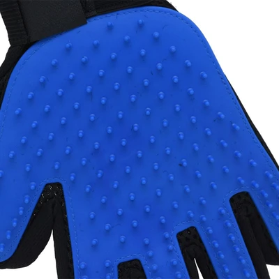 Gambar Paws N Tail Sarung Tangan Grooming 17x23.5cm - Biru