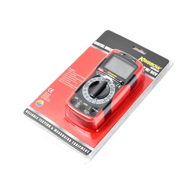 Gambar Krisbow Alat Ukur Digital Multimeter Compact 600V Dengan Ncv