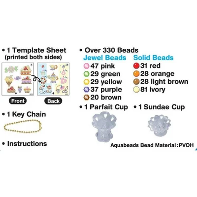 Gambar Aqua Beads Set Common Tea Time Teaq30278