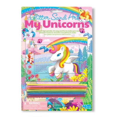 Gambar 4m Set Glitter Sand Art Unicorn 00-04749