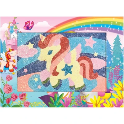 Gambar 4m Set Glitter Sand Art Unicorn 00-04749