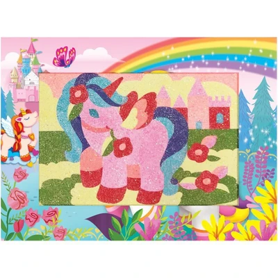 Gambar 4m Set Glitter Sand Art Unicorn 00-04749