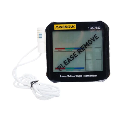 Gambar Krisbow Thermo Hygrometer Dual 0-50 C/10-90 Rh