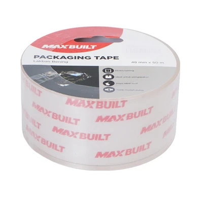 Gambar Maxbuilt Packing Tape 4.8cmx50Mtr - Transparan