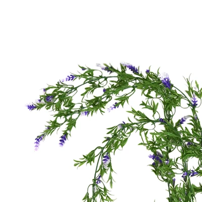 Gambar Kris Garden 82 Cm Tanaman Artifisial Garland Lavender - Ungu