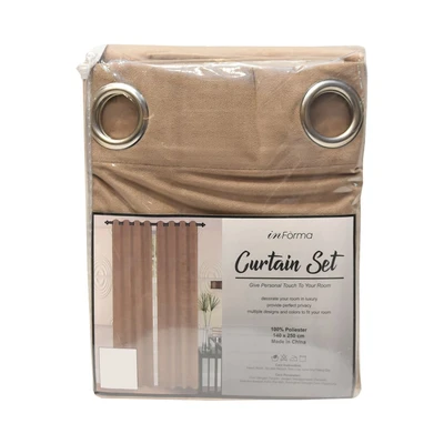 Gambar Informa Gorden Velvet Portabela 140x250 cm Set 2 pcs