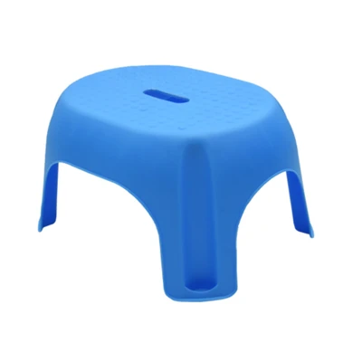 Gambar Soleil Bangku Plastik 22 cm - Biru