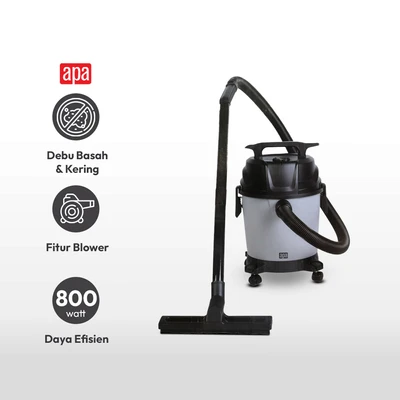 Gambar Apa 10 Ltr Vacuum Cleaner Wet & Dry Blow 800 Watt