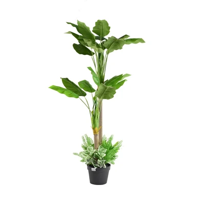 Gambar Informa Tanaman Artifisial Dengan Pot 20x20x160 cm - Hijau