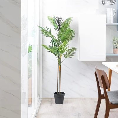 Gambar Informa Tanaman Artifisial Dengan Pot 20x20x160 cm - Hijau