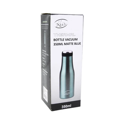 Gambar Kris 350 Ml Botol Vacuum Flask - Biru Matte