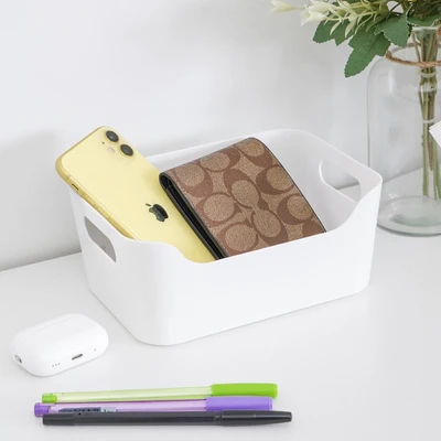 Gambar Keyway Kotak Penyimpanan 19.7x8.2x13.6 cm - Putih