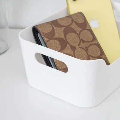 Gambar Keyway Kotak Penyimpanan 19.7x8.2x13.6 cm - Putih