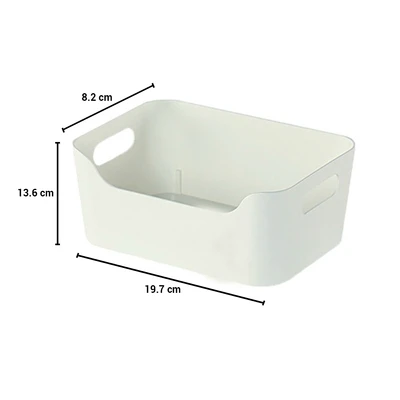 Gambar Keyway Kotak Penyimpanan 19.7x8.2x13.6 cm - Putih
