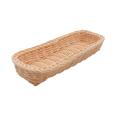 Gambar Kris Keranjang Serbaguna Plastik Rectangle 27x11 cm - Krem