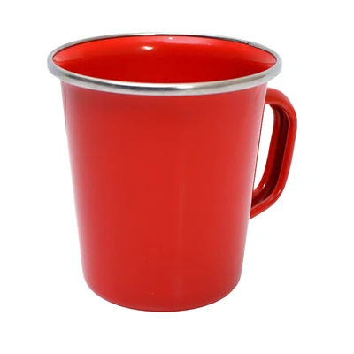 Gambar Kichero Latte Mug Enamel 500 ml - Merah