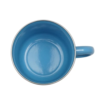Gambar Kichero Mug Enamel 400 ml - Biru