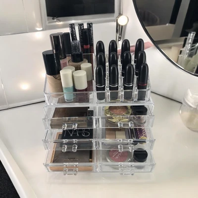 Gambar Stora 24x15x18.6cm Kotak Organizer Kosmetik