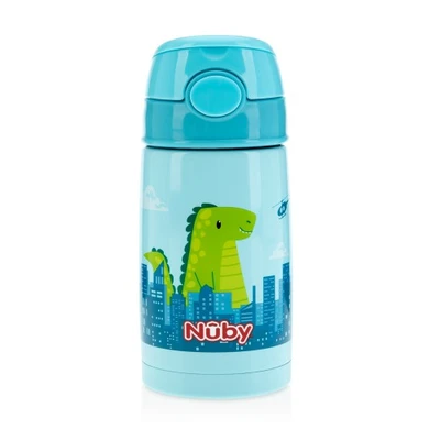 Gambar Nuby Botol Minum Thermos Stainless Dino 123166