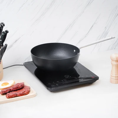 Gambar Scanpan Techniq Panci Bistro Induksi Aluminium 26 cm - Hitam