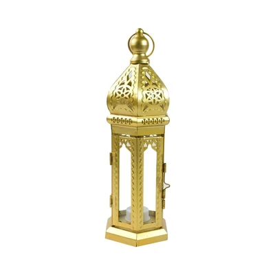 Gambar Informa Maroco Lampu Meja LED Lantern Small - Gold