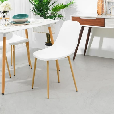 Gambar Informa Maeve Set Meja Makan 4 Kursi - Putih