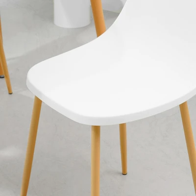 Gambar Informa Maeve Set Meja Makan 4 Kursi - Putih