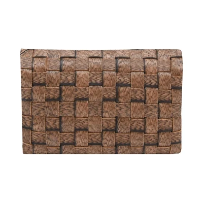 Gambar Dompet Kartu Woven - Cokelat