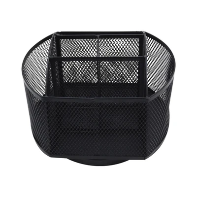 Gambar Odi Organizer Meja Rotating V2 - Hitam