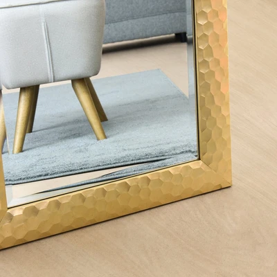 Gambar Informa Cermin Lantai Kayu 45x6x150 cm - Gold