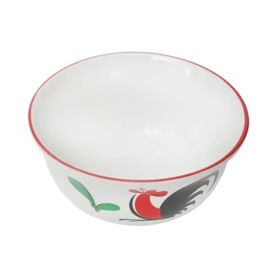 Gambar Kopin Porcelain 11.5 cm Mangkuk Keramik Kukuruyuk Kpz 4Crb - Putih