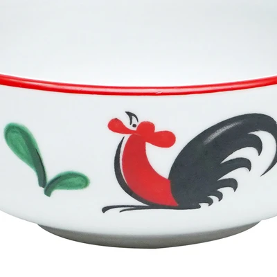 Gambar Kopin Porcelain 9 cm Mangkuk Saji Sambal Kukuruyuk Keramik - Putih
