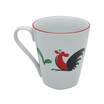 Gambar Pendopo Mug Kopi Kukuruyuk Porselen 340 ml