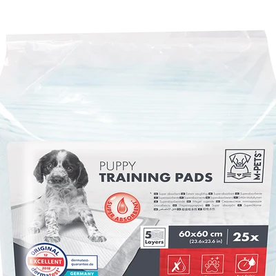 Gambar M-Pets Training Pads Anjing Puppy Economic 60x60 cm Set 25 pcs