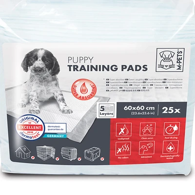 Gambar M-Pets Training Pads Anjing Puppy Economic 60x60 cm Set 25 pcs