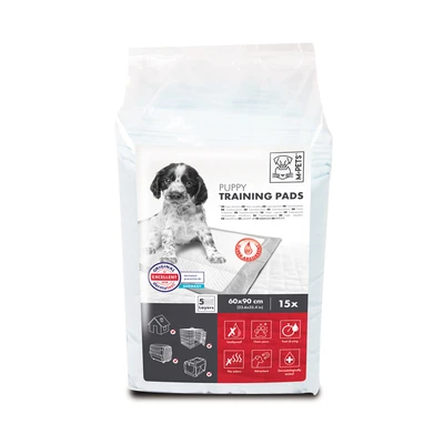 Gambar M-Pets Training Pads Anjing Puppy Economic 60x90 cm Set 15 pcs