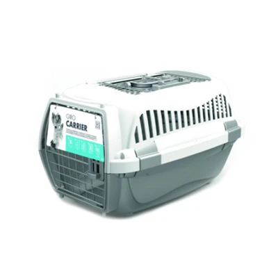 Gambar M-Pets Giro Kandang Travel Portable Anjing 51.6x32.7x29.6 cm - Abu-Abu