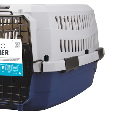 Gambar M-Pets Viaggio Kandang Travel Portable Anjing 68x48x42 cm - Biru