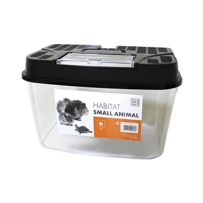 Gambar M-Pets Kandang Hamster & Reptil Kecil 35x22x22 cm - Hitam