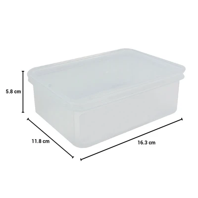 Gambar Stora Kotak Penyimpanan Dengan Tutup 16.3x11.8x5.8 cm