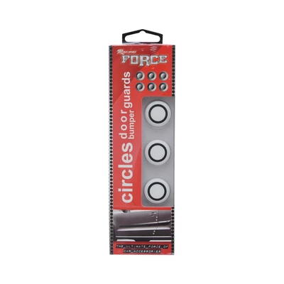 Gambar Racingforce Set Pelindung Pintu Bulat 3 pcs - Putih