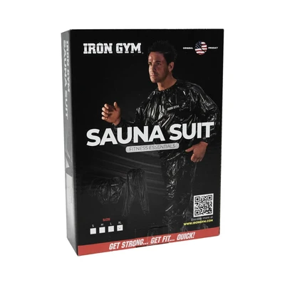 Gambar Iron Gym Pakaian Sauna Ukuran M - Hitam