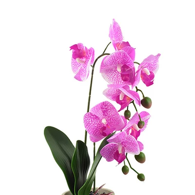 Gambar Informa Bunga Artifisial Orchid 11x11x56 cm - Ungu Muda
