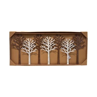 Gambar Hiasan Dinding 120.6x52 Cm Multi Trees B57