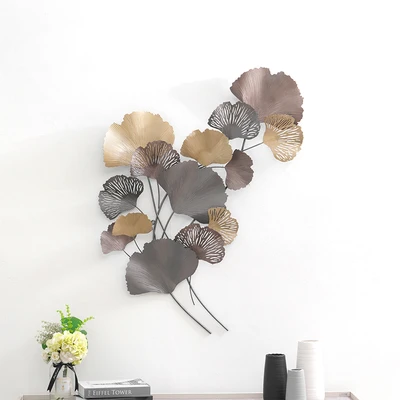 Gambar Informa Hiasan Dinding Multi Ginkgo Besi 85.7x113x cm - Mix