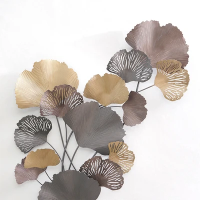 Gambar Informa Hiasan Dinding Multi Ginkgo Besi 85.7x113x cm - Mix